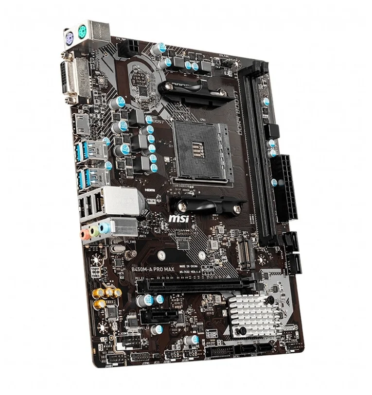 Фотография Материнская плата MSI B450M-A PRO MAX