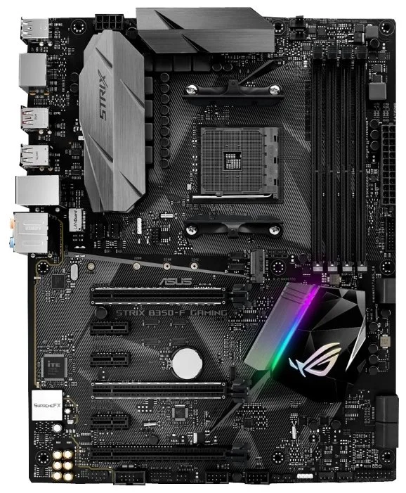 Материнская плата ASUS ROG STRIX B350-F GAMING
