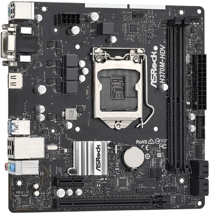 Фотография Материнская плата ASRock H370M-HDV