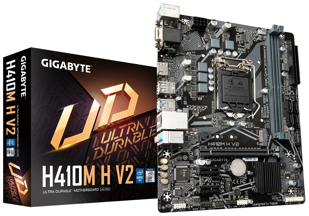 Материнская плата GIGABYTE H410M H V2