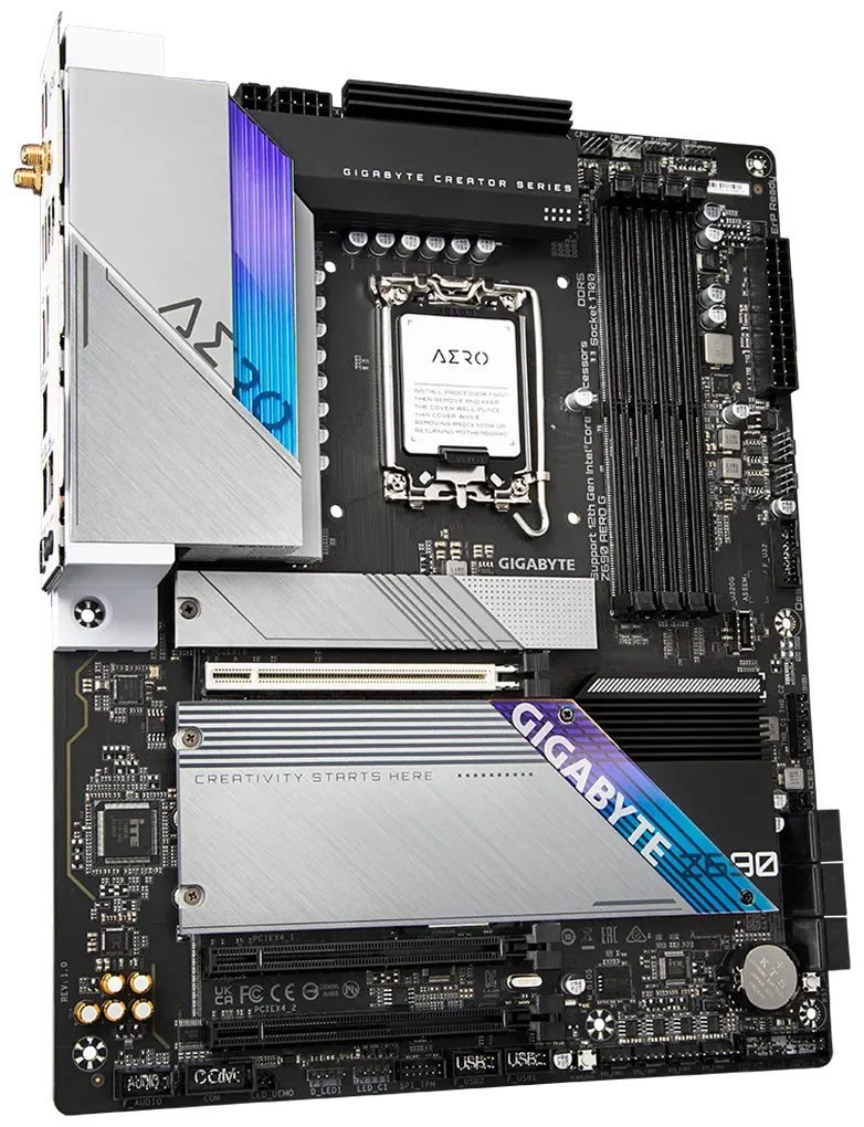Фото Материнская плата GIGABYTE Z690 AERO G