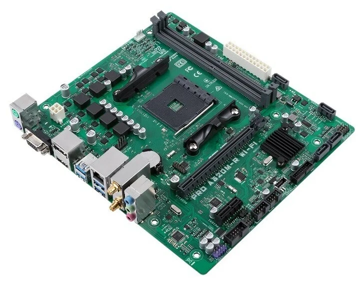 Фото Материнская плата ASUS PRO A320M-R Wi-Fi