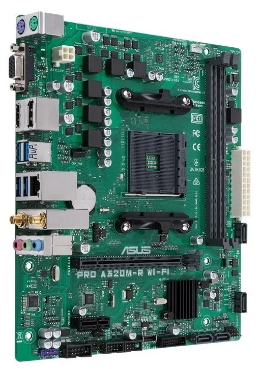 Фотография Материнская плата ASUS PRO A320M-R Wi-Fi