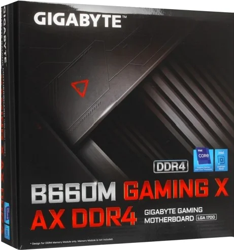 Картинка Материнская плата GIGABYTE B660M G X AX