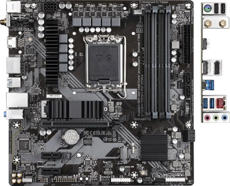 Фото Материнская плата GIGABYTE B760M DS3H AX DDR4