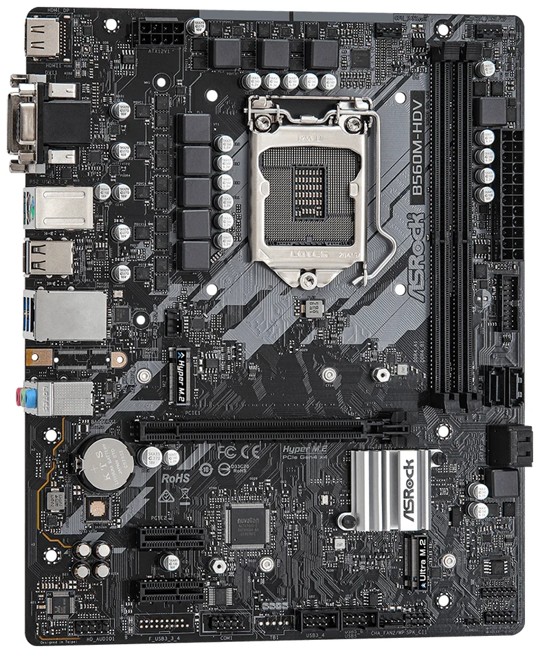 Фотография Материнская плата ASRock B560M-HDV