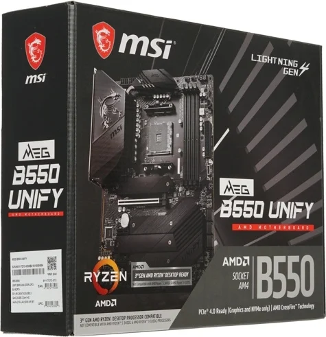 Картинка Материнская плата MSI MEG B550 UNIFY