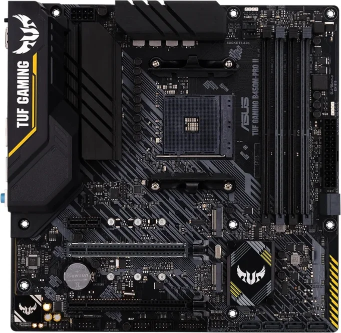 Фото Материнская плата ASUS TUF GAMING B450M-PRO II AMD B450 AM4 4xDDR4