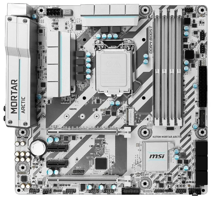 Материнская плата MSI H270M MORTAR ARCTIC