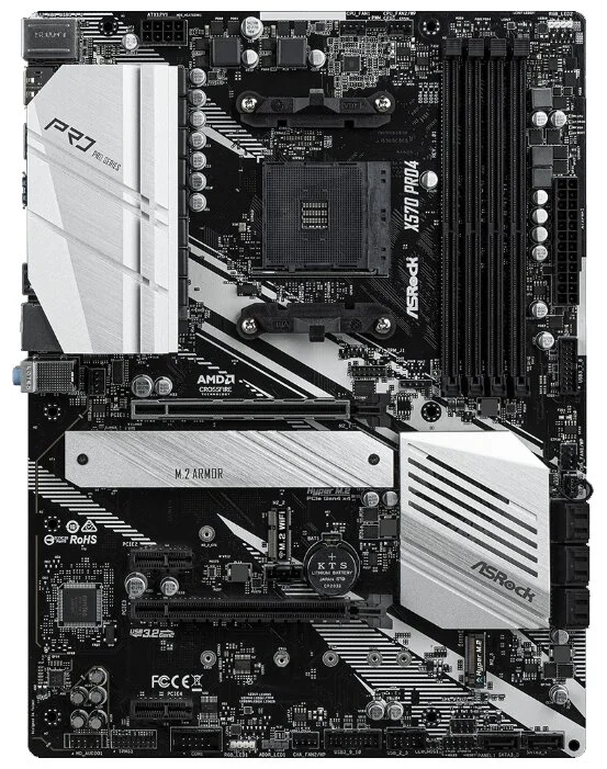 Материнская плата ASRock X570 PRO4 (4717677338874)
