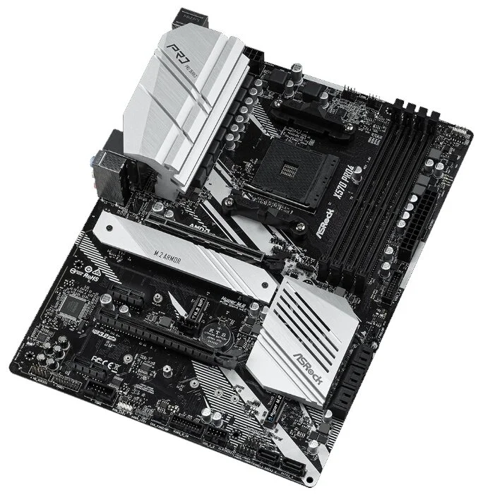 Фото Материнская плата ASRock X570 PRO4 (4717677338874)
