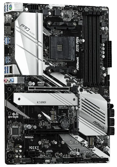 Фотография Материнская плата ASRock X570 PRO4 (4717677338874)
