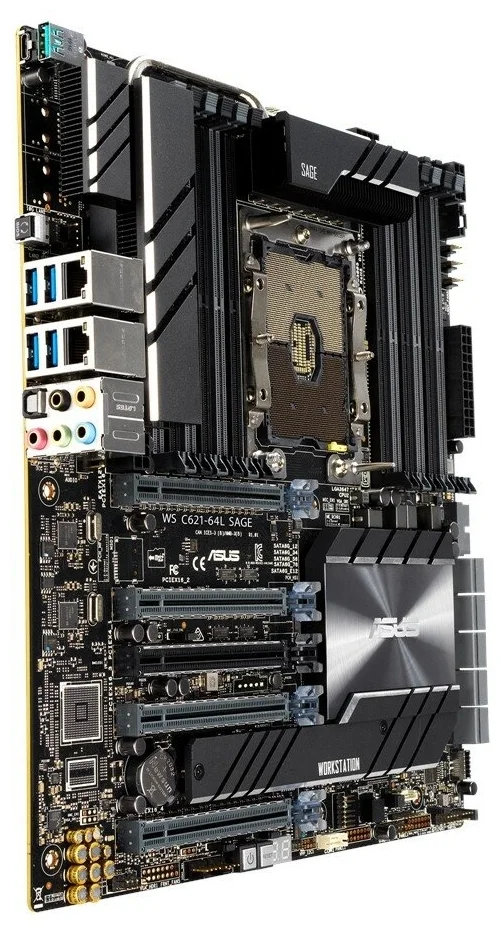 Фотография Материнская плата ASUS WS C621E SAGE (BMC)
