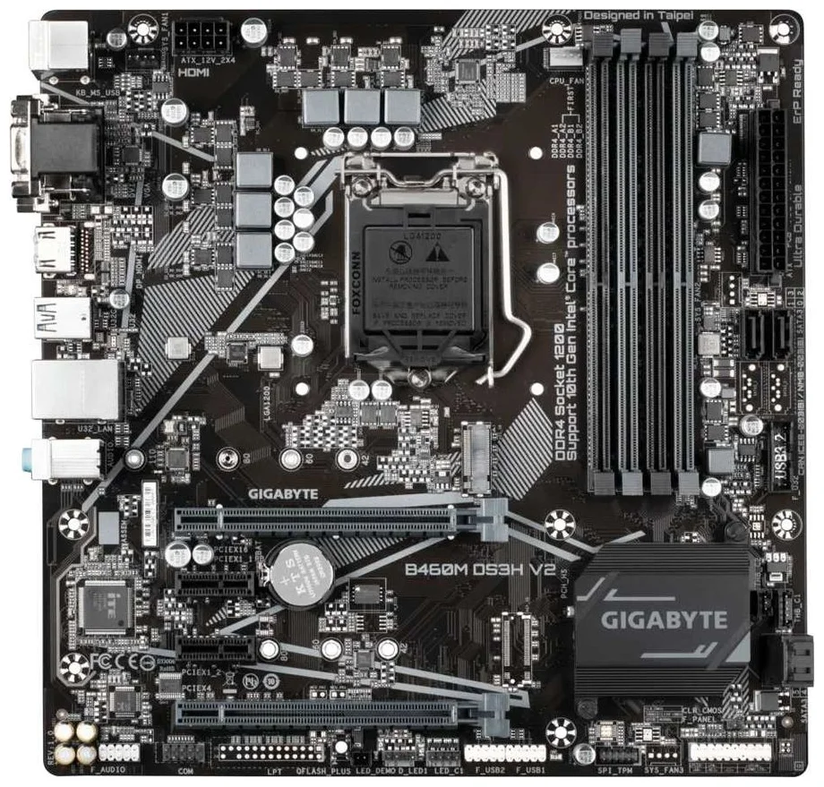 Материнская плата GIGABYTE B460M DS3H V2