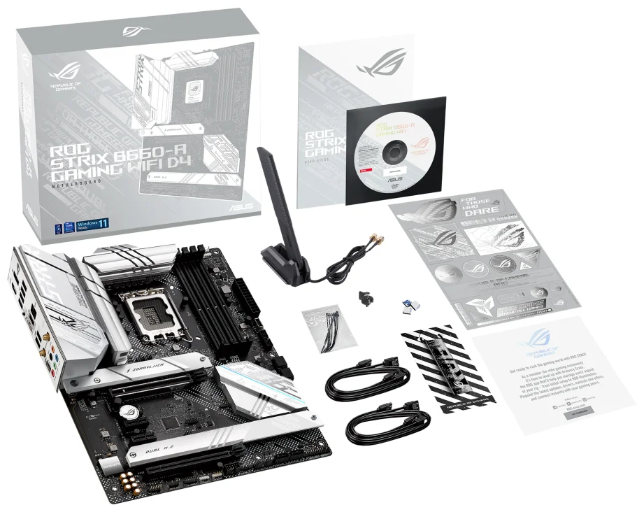 Материнская плата ASUS ROG STRIX B660-A GAMING WIFI D4 Казахстан