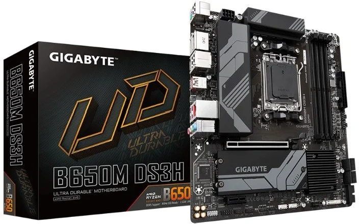 Картинка Материнская плата GIGABYTE B650M DS3H