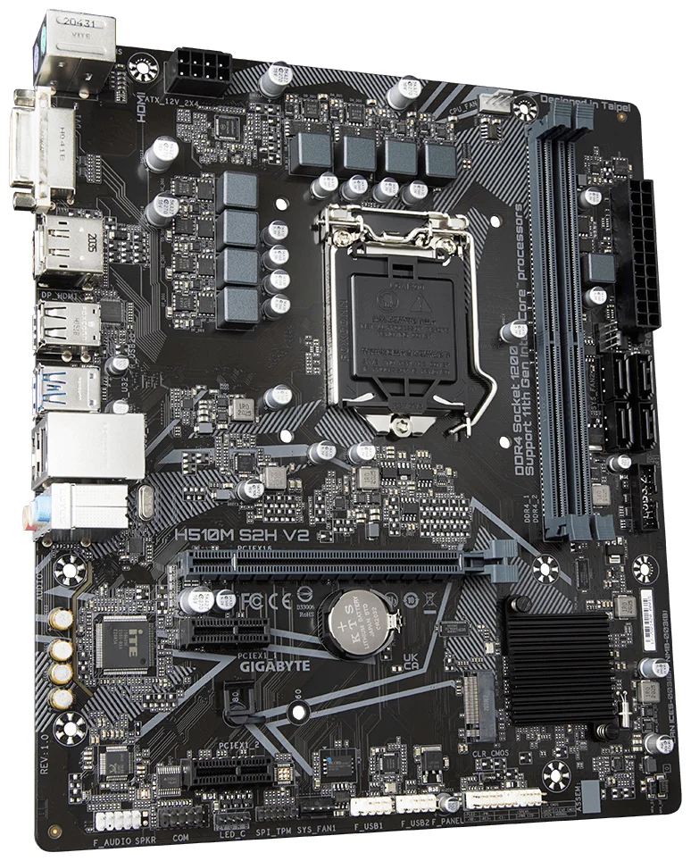 Фото Материнская плата GIGABYTE H510M S2H V2