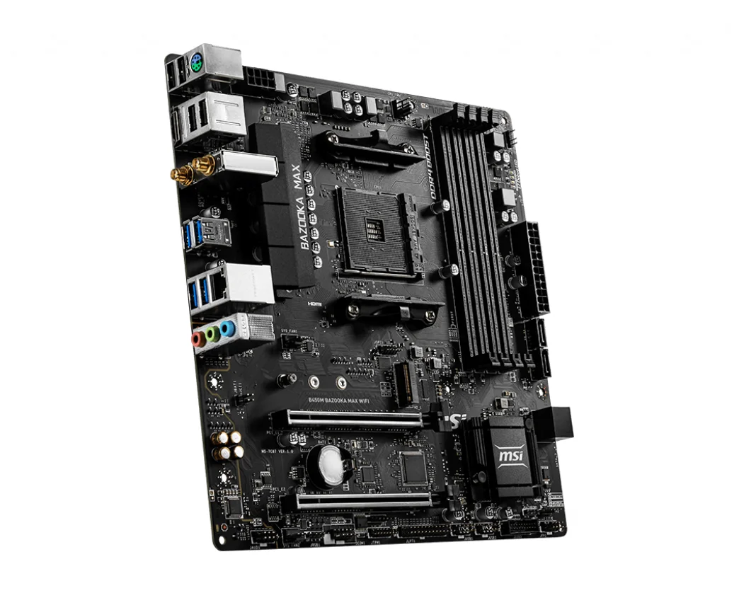 Фото Материнская плата MSI B450M BAZOOKA MAX WIFI