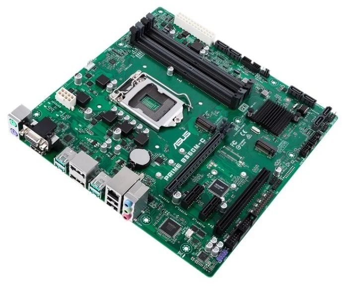Фотография Материнская плата ASUS PRIME B360M-C Фотография Материнская плата ASUS PRIME B360M-C