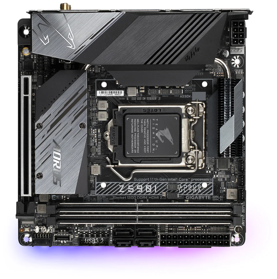 Материнская плата GIGABYTE Z590I AORUS ULTRA