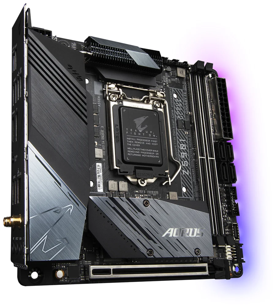 Фото Материнская плата GIGABYTE Z590I AORUS ULTRA