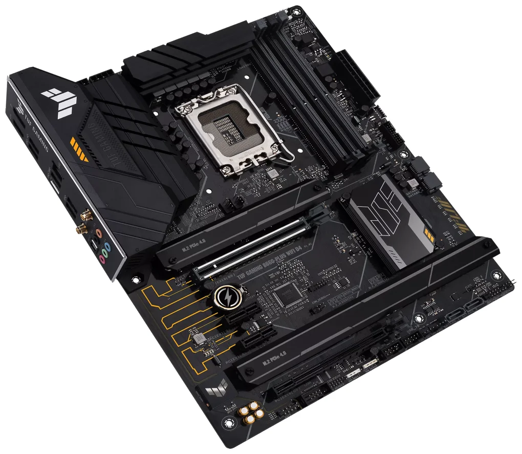 Картинка Материнская плата ASUS TUF GAMING B660-PLUS WIFI D4