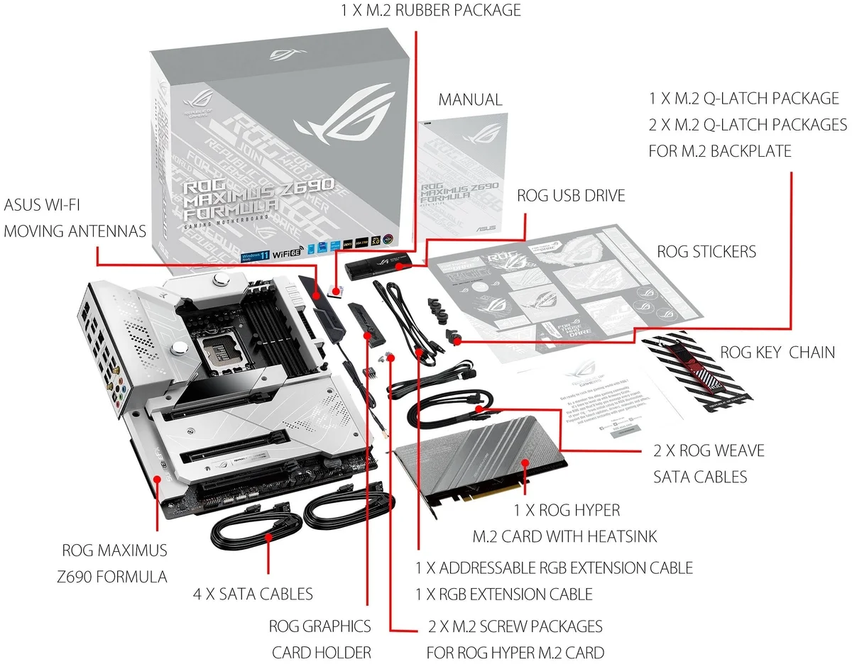 Материнская плата ASUS ROG MAXIMUS Z690 FORMULA заказать