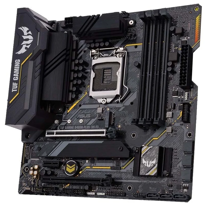 Картинка Материнская плата ASUS TUF GAMING B460M-PLUS (Wi-Fi)