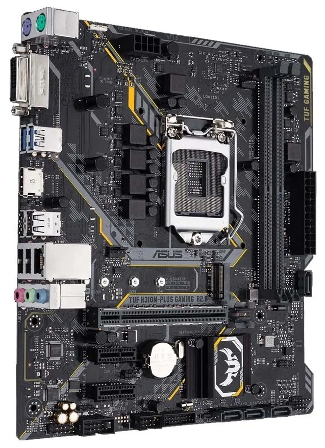 Фото Материнская плата ASUS TUF H310M-PLUS GAMING R2.0