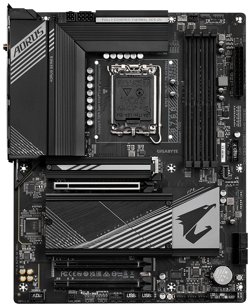 Материнская плата GIGABYTE B760 A ELITE AX DDR4