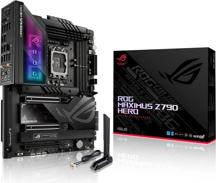 Материнская плата ASUS ROG MAXIMUS Z790 HERO 4DDR5 заказать Материнская плата ASUS ROG MAXIMUS Z790 HERO 4DDR5 заказать
