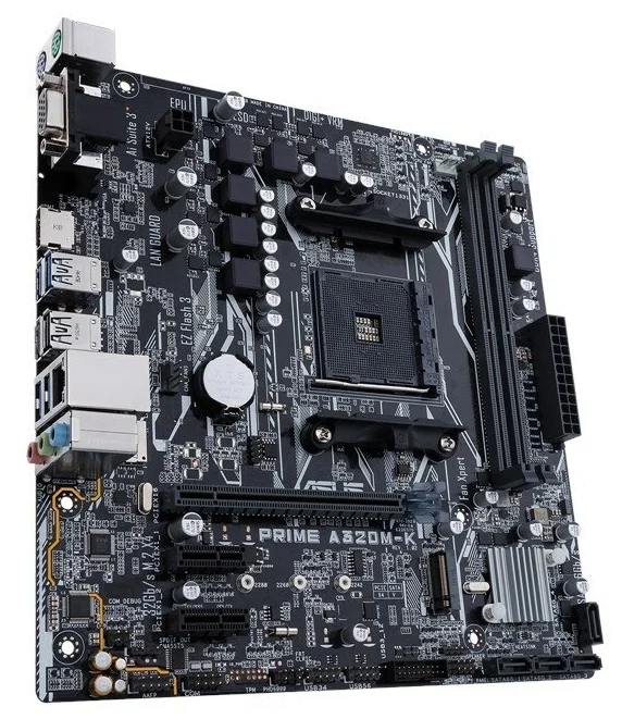 Картинка Материнская плата ASUS PRIME A320M-K/CSM