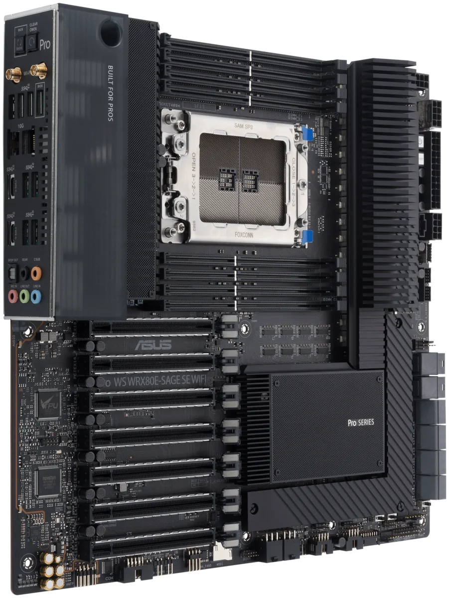 Фото Материнская плата ASUS PRO WS WRX80E-SAGE SE WIFI