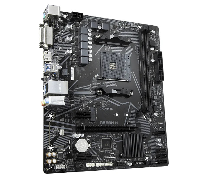 Фото Материнская плата GIGABYTE A520M H