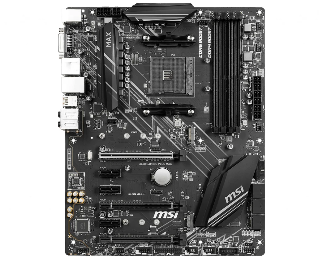 Материнская плата MSI X470 GAMING PLUS MAX