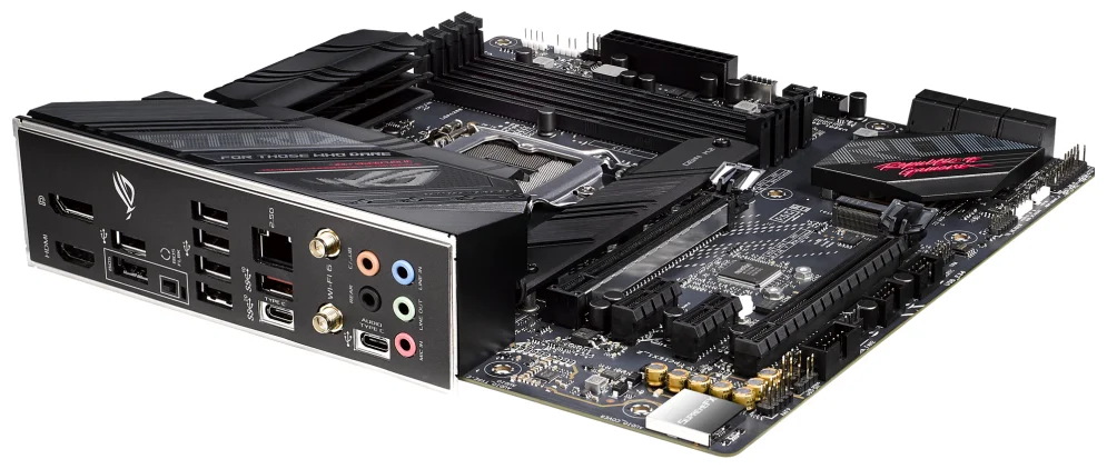 Картинка Материнская плата ASUS ROG STRIX B560-G GAMING WIFI Картинка Материнская плата ASUS ROG STRIX B560-G GAMING WIFI