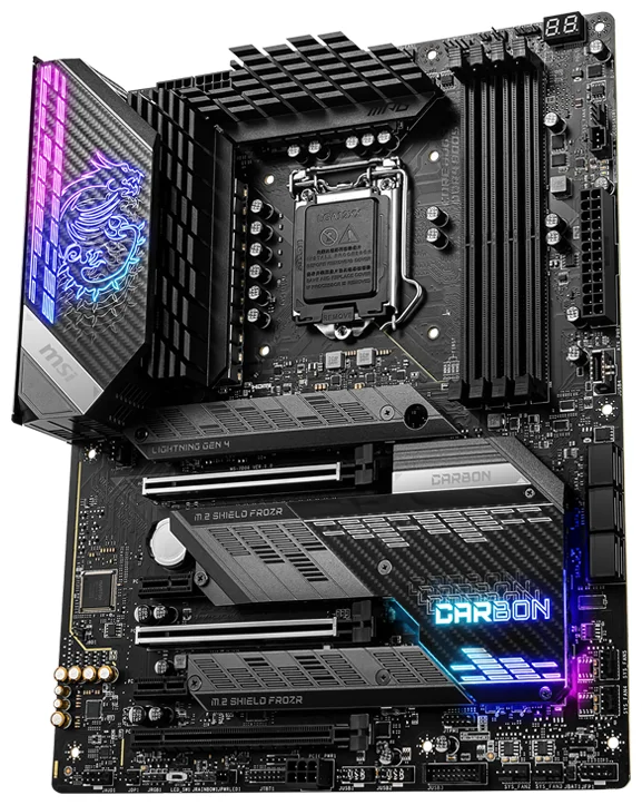 Фото Материнская плата MSI MPG Z590 Gaming Carbon WiFi