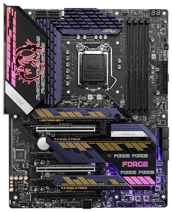 Материнская плата MSI MPG Z590 GAMING FORCE