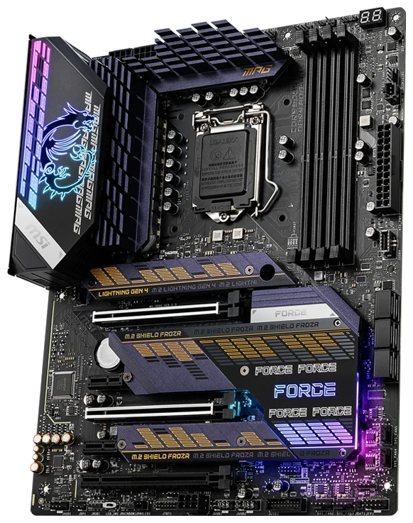 Фото Материнская плата MSI MPG Z590 GAMING FORCE
