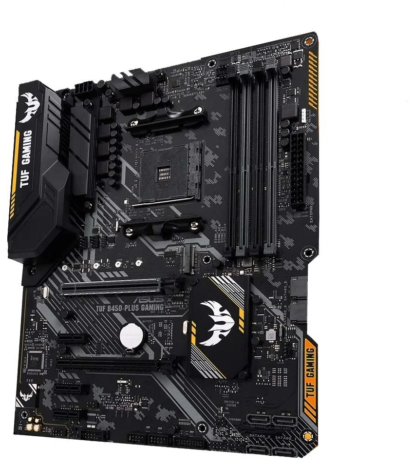 Фотография Материнская плата ASUS TUF B450-PLUS GAMING