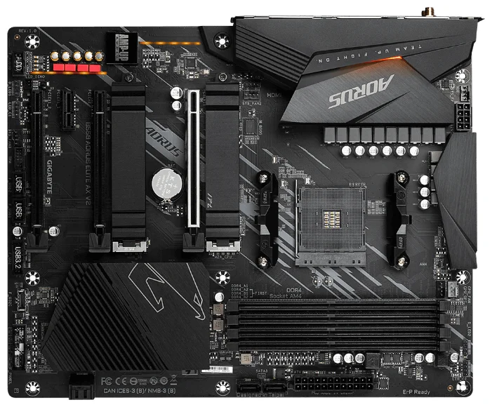 Материнская плата GIGABYTE B550 AORUS ELITE AX V2