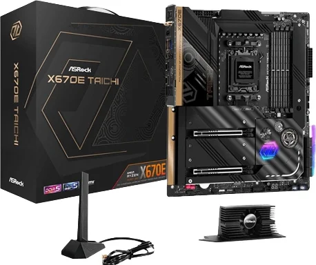 Купить Материнская плата ASRock X670E TAICHI