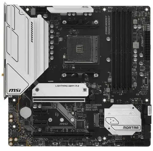 Материнская плата MSI MAG B550M MORTAR MAX WIFI 4xDDR4