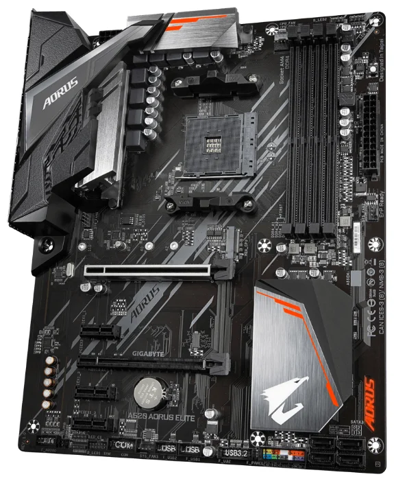 Фотография Материнская плата GIGABYTE A520 AORUS ELITE