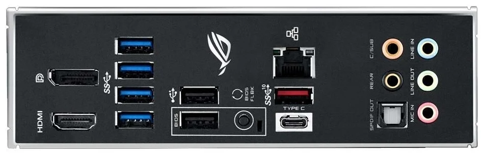 Картинка Материнская плата ASUS ROG STRIX Z490-G GAMING
