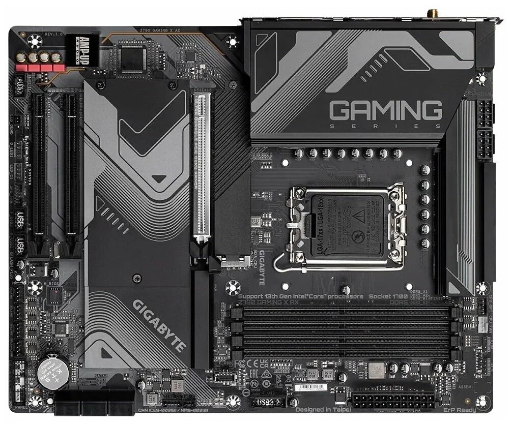 Картинка Материнская плата GIGABYTE GAMING X AX Z790 DDR5