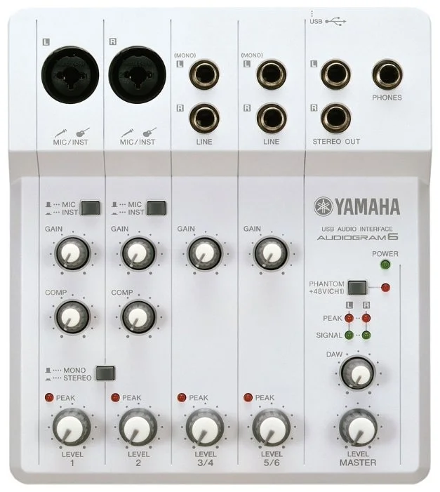 Фото Звуковая карта YAMAHA AudioGram 6