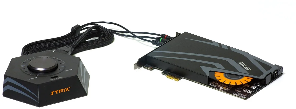 Фото Звуковая карта ASUS Strix Raid DLX