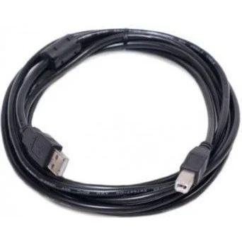 Фото Кабель PowerPlant USB 2.0 AM – BM, 3м, One ferrite KD00AS1221