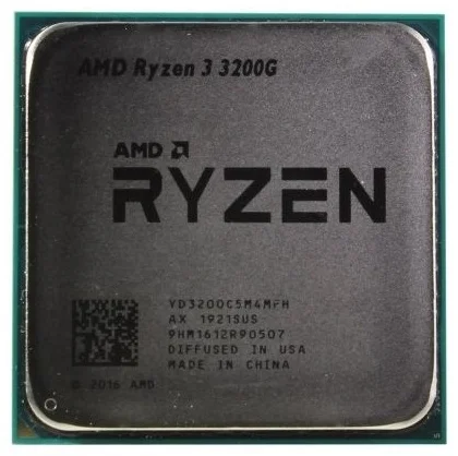Фото Процессор AMD Ryzen 3 3200G AM4 OEM (YD3200C5M4MFH)